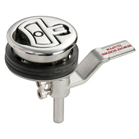 Lève-plancher Osculati Cam Latch ø 60 mm | Fermeture inox AISI 316 pour bateau | à serrure