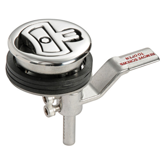 Lève-plancher Osculati Cam Latch ø 60 mm | Fermeture inox AISI 316 pour bateau | à serrure