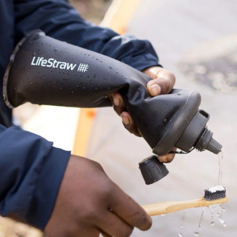 LifeStraw Family Purificateur D'eau – Portable Par Gravité, Camping, Neuf