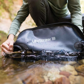 LIFESTRAW Filtre à gravité Peak Serie 8 Litres + Filtre Purificateur