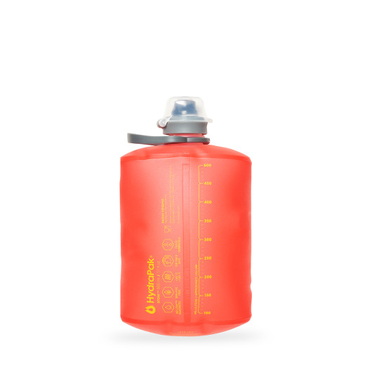 Zoom - HYDRAPAK Bouteille STOW - Rouge - 500 mL - Arriere