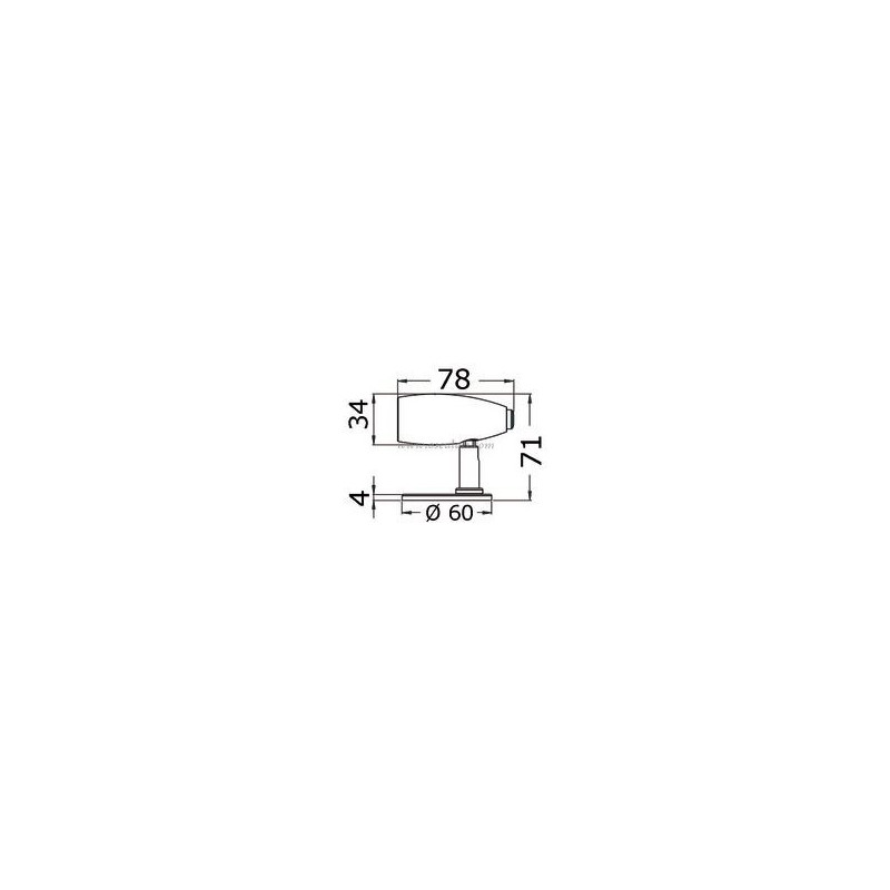 Feu D’ancrage Marin LED 12 Pouces – Haute Luminosité 360°, Pliable, étanche IP67, Conforme USCG