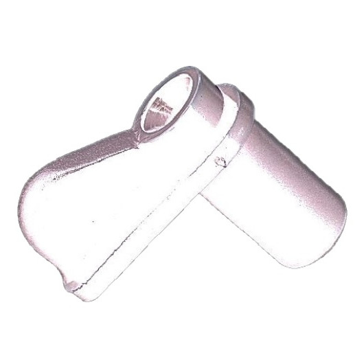 Loqueteau blanc ø 12 mm DECMO - Verrou de porte plastique pour camping-car & caravane