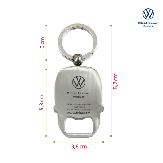 Porte-clés décapsuleur Combi T1 VW COLLECTION - Accessoire et idée cadeau pour fourgon