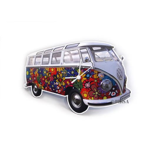 Horloge combi VW Collection - Cadeau officiel Volkswagen pour vanlife, fourgon aménagé