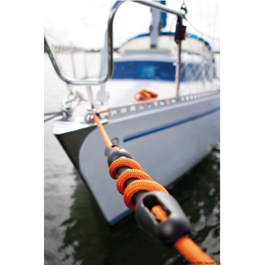 Amortisseur de mouillage caoutchouc UNIMER - protège les aussières de votre bateau amarré au port ou corps-mort