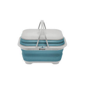 Bassine rétractable et bonde 44 x 34 x 27 cm - OUTWELL - couleur bleu