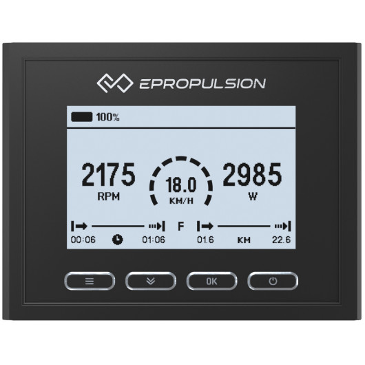 EPROPULSION écran externe E-Batterie