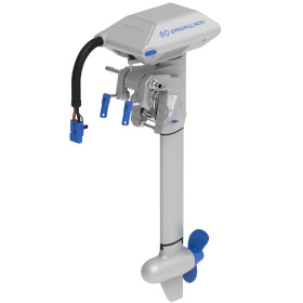 Moteur électrique hors-bord avec batterie intégré bateau, annexe et barque - H2R Équipements