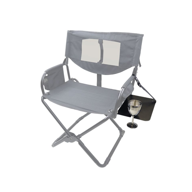 Chaise De Camping Pliante Front Runner Expander – Acier Massif, Se Plie à Taille D'ordinateur Portable, Porte-gobelet Et Poche Multi-usage