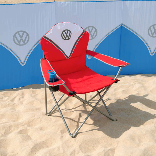 Fauteuil camping Combi Deluxe VW COLLECTION - Siège pliable pour camping, van, fourgon et camping-car