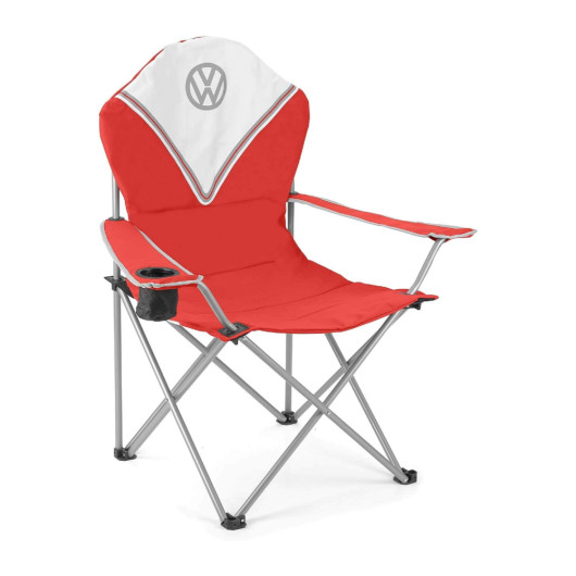 Fauteuil camping Combi Deluxe VW COLLECTION - Siège pliable pour camping, van, fourgon et camping-car