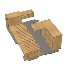 Kit meuble Drifter SIMPLE VANS universel pour tout modèle de vans