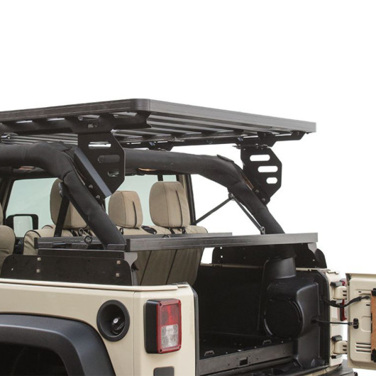 Galerie intérieure Jeep Wrangler JKU 4 portes FRONT RUNNER - Accessoire rangements pour 4x4 et franchisseur