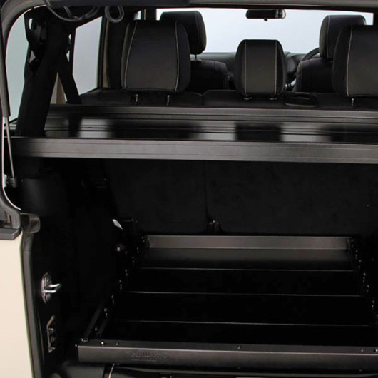 Galerie intérieure Jeep Wrangler JKU 4 portes FRONT RUNNER - Accessoire rangements pour 4x4 et franchisseur