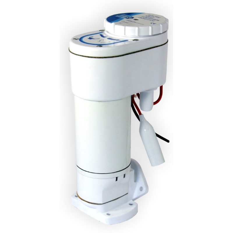 Kit De Conversion WC Marin Manuel En électrique 12V - Neuf, Blanc, Pour Installation Fixe - Pompe Et Accessoires