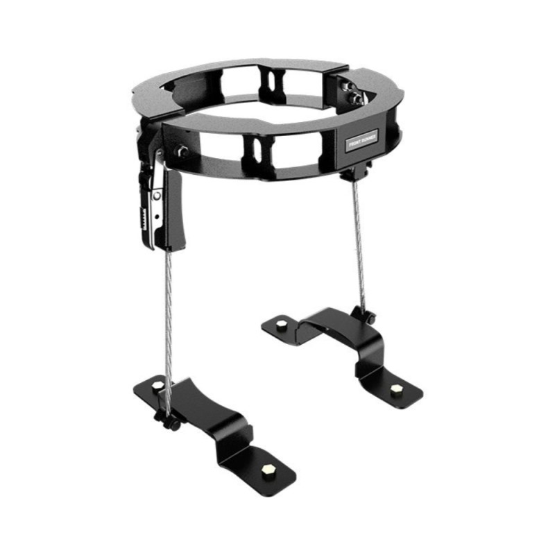 Support De Base Pour Bouteille De Gaz CO2 - Pour Bouteilles De 60 Mm De Diamètre (type 425g), En Plastique Noir