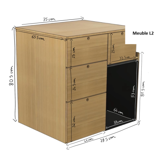 SIMPLE VANS Kit meuble Nomad | Universel