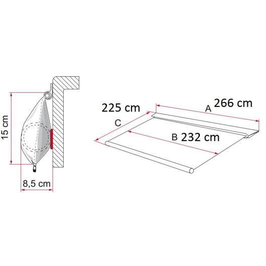 FIAMMA Caravanstore 255