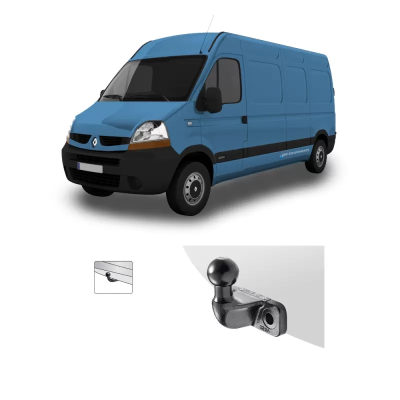 Tracter Ptac Van Place Et Demi Attelage BRINK Pour Renault Master