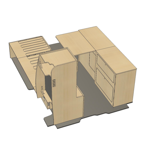 SIMPLE VANS Kit meuble Roamer | Universel
