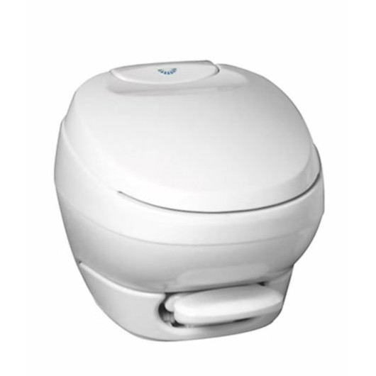 Aqua Magic Bravura THETFORD - WC fixe permanent à chasse d'eau pour camping-car, fourgon & caravane - bas