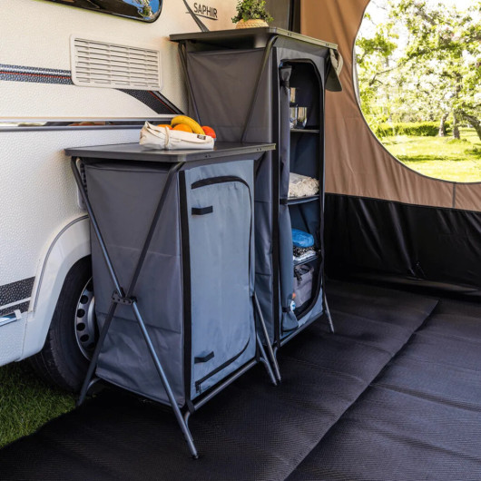 Armoire Toledo TRAVEL LIFE - Accessoire de rangement pliable pour van, fourgon aménagé et camping-car