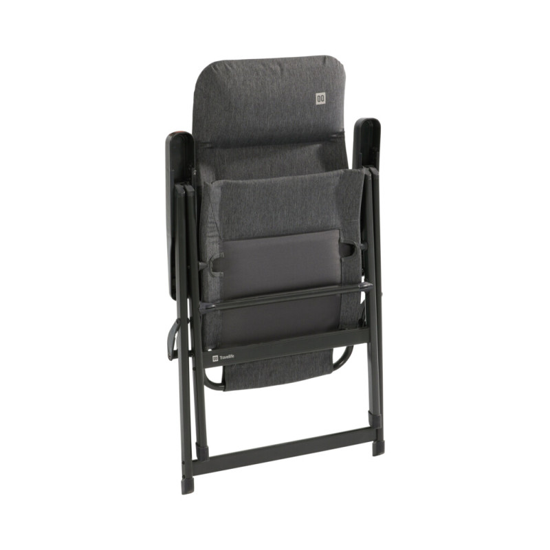 Fauteuil De Camping à Bascule Pliant — Léger (3 Kg), Toile Oxford Et Tube Acier, Dimensions Déplié 57x72x86 Cm, Neuf