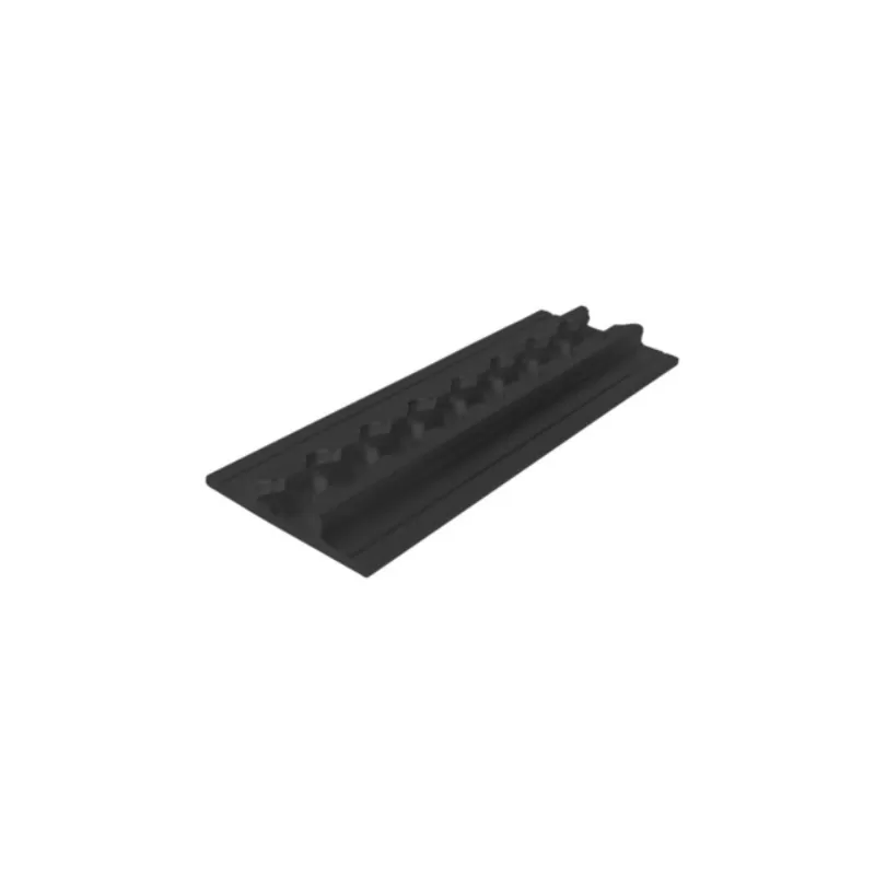 Hebitod Lot De 4 Rails D'arrimage En Aluminium De 1 M De Forme Semi-circulaire Avec Trous, 10 Anneaux De Raccord Et 8 Embouts De Rail D' Avion, Pour Camping-cars Et Remorques