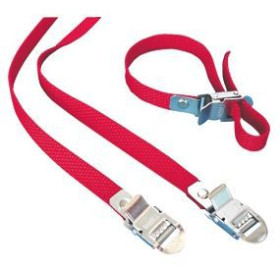 Strip Red Fiamma | sangle de maintien de roue porte-vélos camping-car et van | boucle inox