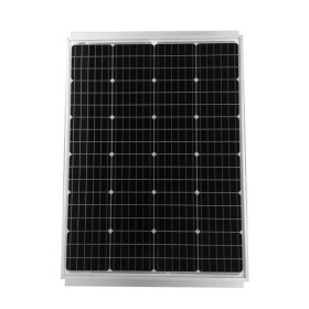 Panneau solaire PERC 75 W VECHLINE - panneau solaire haut rendement 12V DC pour van, fourgon, bateau ou camping-car