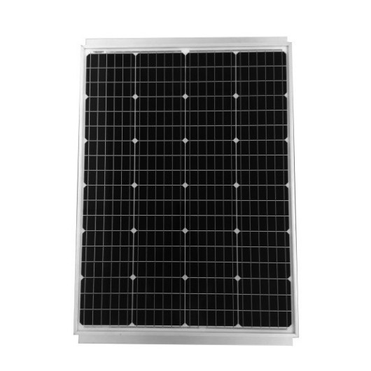 Panneau solaire PERC 75 W VECHLINE - panneau solaire haut rendement 12V DC pour van, fourgon, bateau ou camping-car