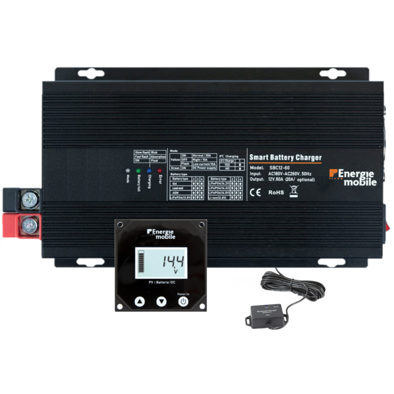 Booster De Charge B2B SuperVolt 12V 60A - Chargeur De Batterie Auxiliaire - Neuf