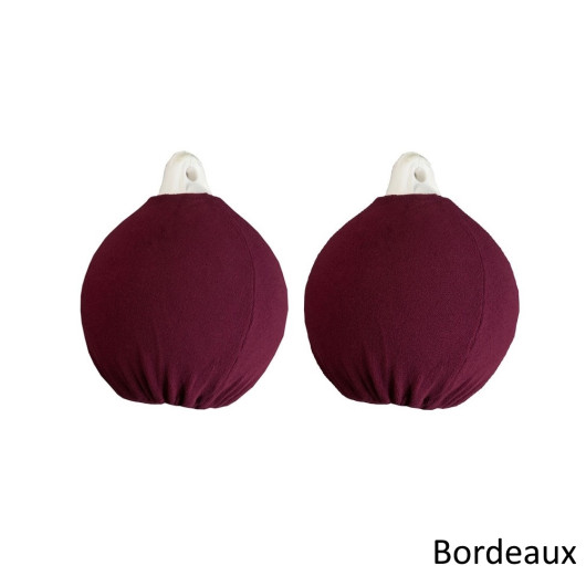 FENDRESS Housses rondes A4 Simple épaisseur - Bordeaux