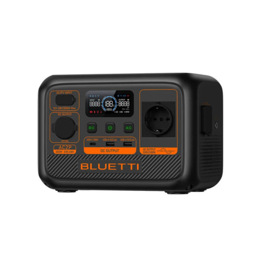 Batterie nomade BLUETTI AC2P 230 Wh - Accu rechargeable solaire pour van, fourgon aménagé et camping-car