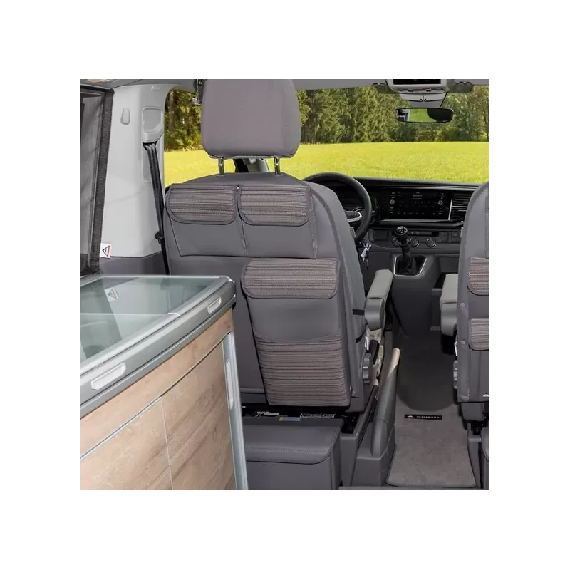 Rangements intérieurs de siège conducteur BRANDRUP pour VW T6.1