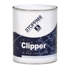 accessoire pour entretien et rénovation bateau, STOPPANI Clipper peinture laque de couleur.