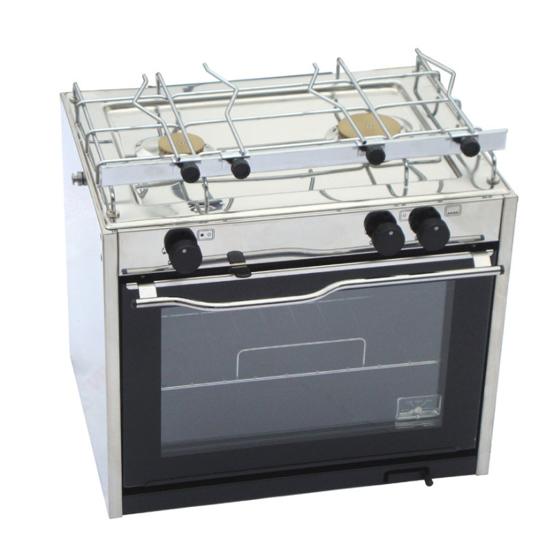 Techimpex Classic Techimpex | cuisinière gaz pour bateau avec four et 2 feux sur ...