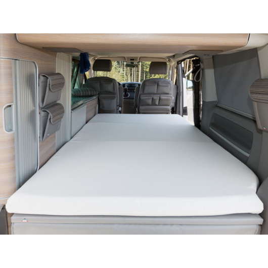 BRANDRUP Drap housse pour lit banquette de VW T5 / T6 / T6.1 California - van aménagé - H2R Equipements