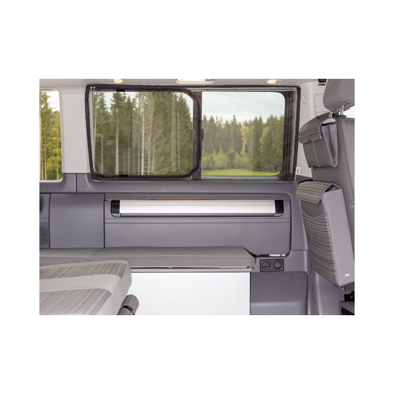 Pare-soleil Intérieur Pour VW T5 T6 - Kit 3 Pièces (pare-brise + Fenêtres), Protection Thermique Et UV, Magnétique - 6