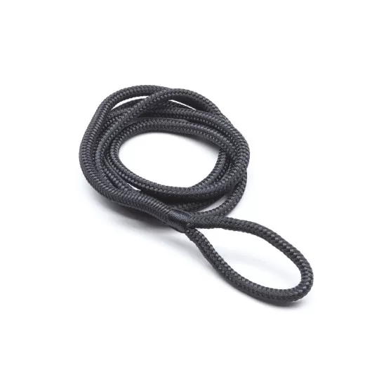 Ligne amarre noire avec épissure TREM Amarre & bout d'amarrage