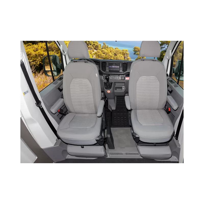 Copriletto Posteriore VW Grand California 680, 3 Pezzi, Con Cerniera - Foto 3