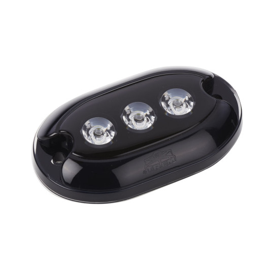 TREM LED subaquatique noir