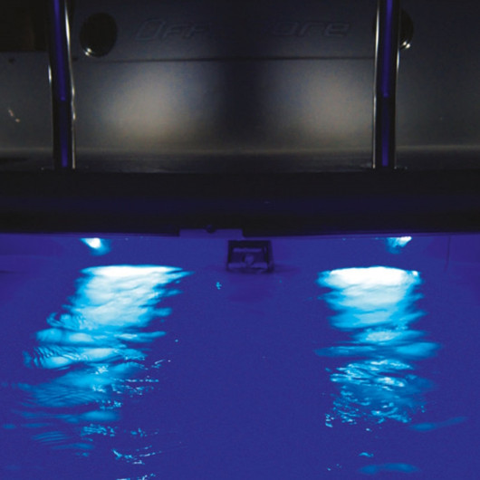TREM LED subaquatique noir