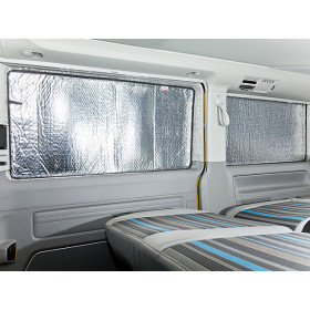 BRANDRUP Rideau isolant thermique pour vitre latérale arrière fixe du VW T5/T6/T6.1 - van aménagé - H2R Equipements