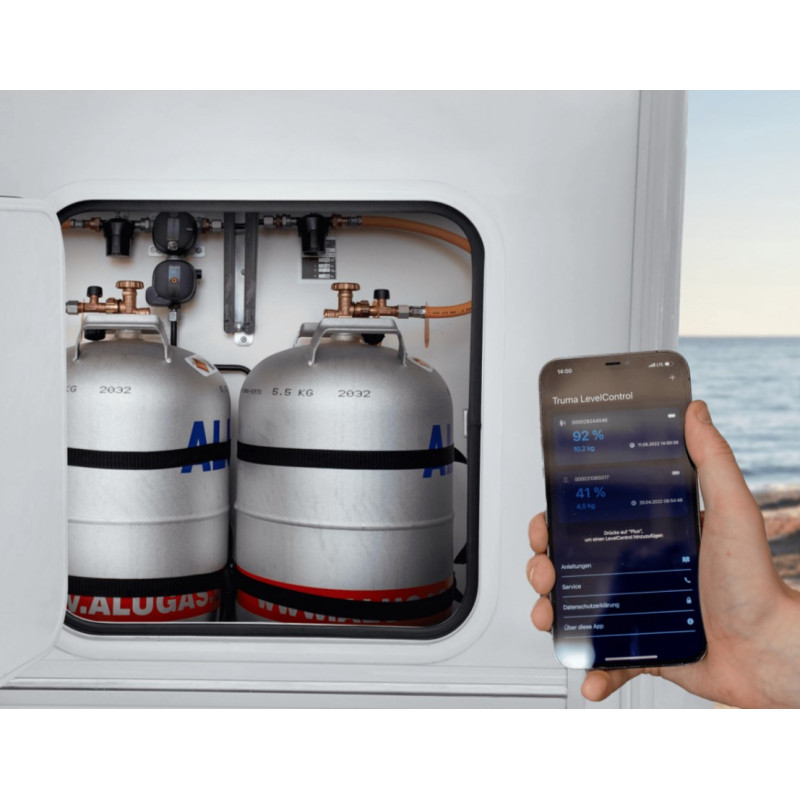 3 Indicateurs Magnétiques De Niveau De Gaz Pour Bouteilles Propane/Butane - Camping BBQ Voyage