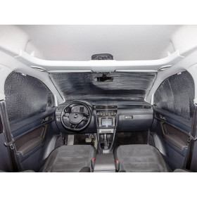 BRANDRUP Rideau isolant thermique pour cabine conducteur du VW Caddy 4 - van aménagé - H2R Equipements
