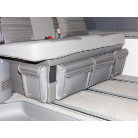 Lot de 2 pochettes pour tiroir banquette lit VW T5 / T6 / T6.1 California - van aménagé