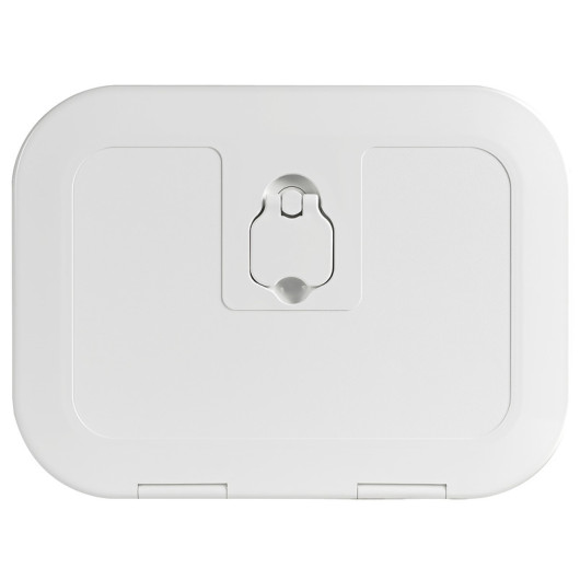 Trappe d'accès flush blanche Osculati | trappe étanche pour extérieur du bateau ou camping-car | 380 x 280 mm