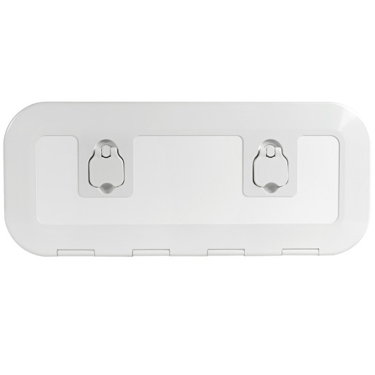 Trappe d'accès flush blanche Osculati | trappe étanche pour extérieur du bateau ou camping-car | 600 x 250 mm